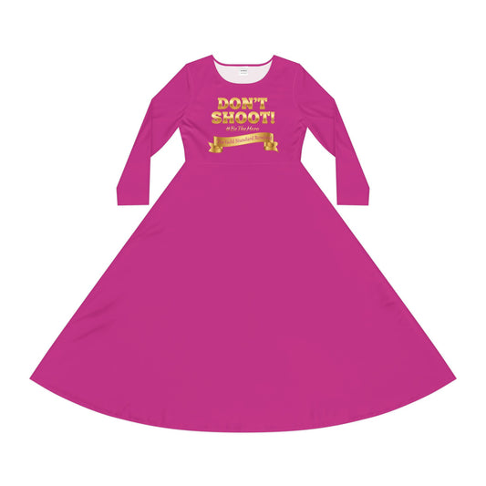 ™ E U F Outlet™ .. : ™The Gold Standard Resolved™ : DON'T SHOOT PREMIUM CUSTOM DANCE DRESS