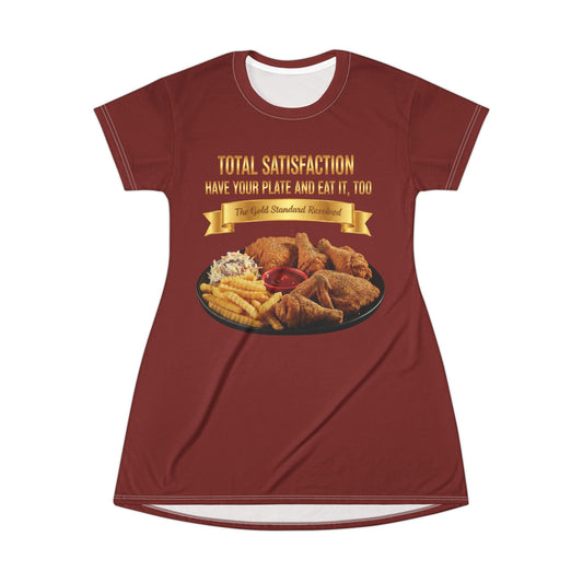 ™ E U F Outlet™ .. : ™The Gold Standard Resolved™ : FOOD FASHION PREMIUM T-SHIRT DRESS