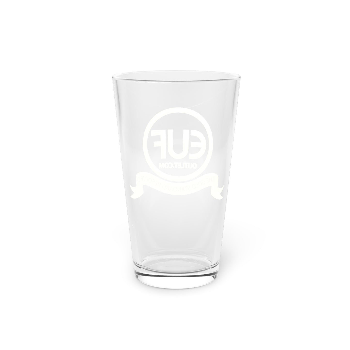 ™E U F Outlet™ .. : ™The Gold Standard Resolved™ : Premium Pint Glass