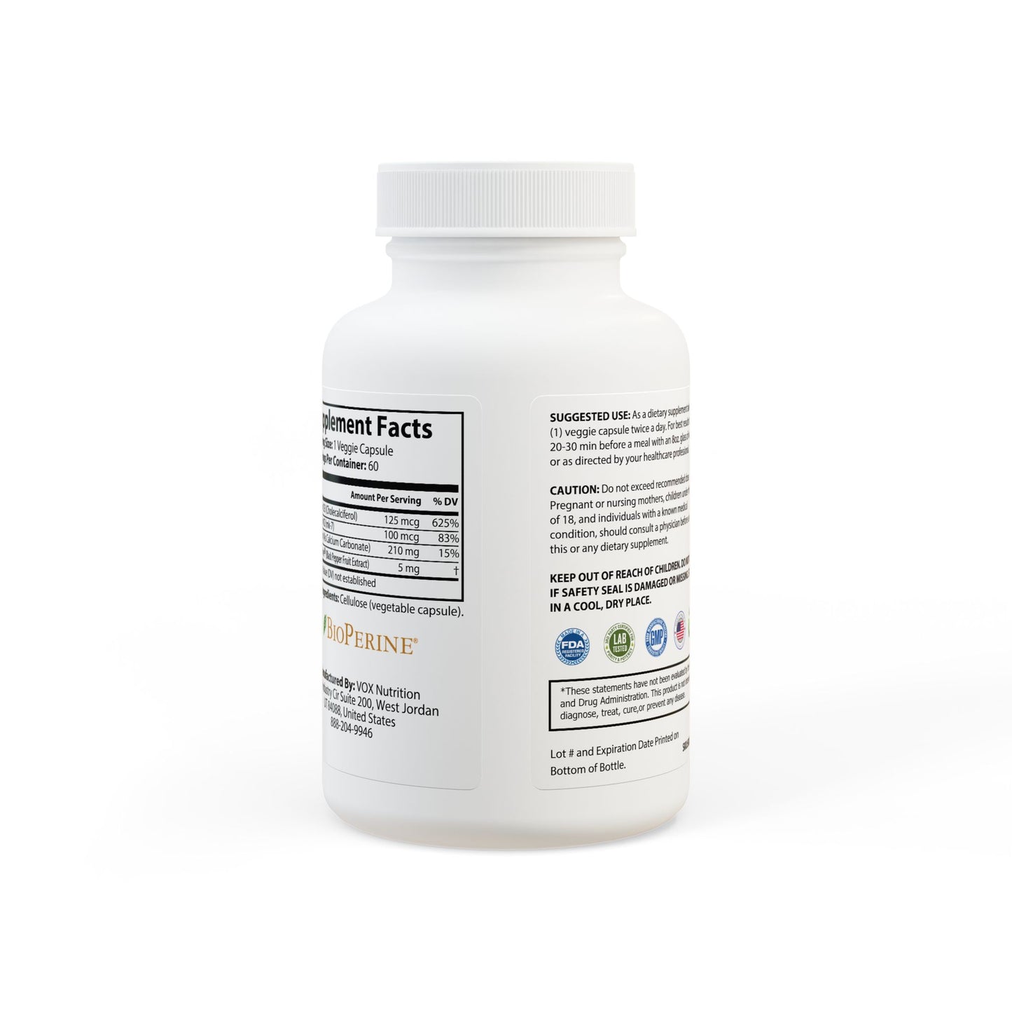 ™The Gold Standard Resolved™: Vitamin K2 & D3 Supplement (60 Capsules) is a vital mental investment designed to stop structural drag and support mood stability. This ensures the peak mental stability required to reach your financial goals. Unlike old shelf stock losing its potency, we make you a fresh bottle when you place an order at the ™EUF Outlet: to meet your gold standards for a more financially stable life.