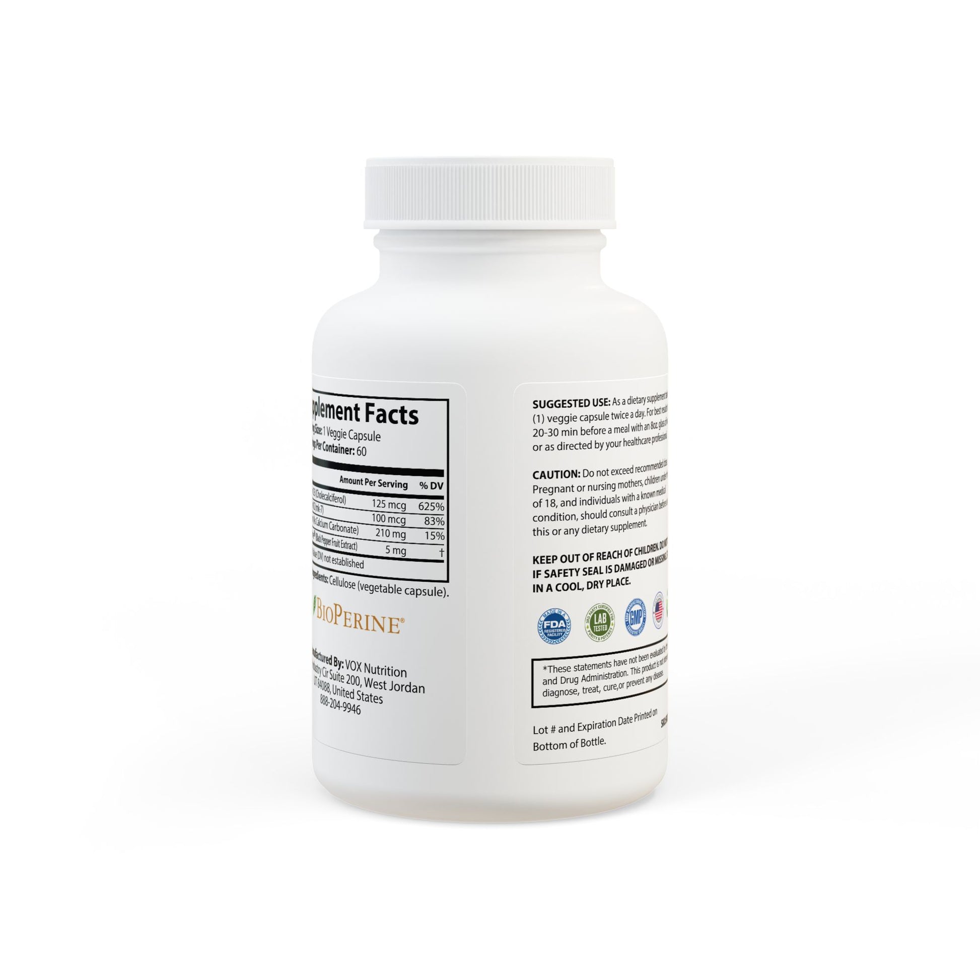 ™The Gold Standard Resolved™: Vitamin K2 & D3 Supplement (60 Capsules) is a vital mental investment designed to stop structural drag and support mood stability. This ensures the peak mental stability required to reach your financial goals. Unlike old shelf stock losing its potency, we make you a fresh bottle when you place an order at the ™EUF Outlet: to meet your gold standards for a more financially stable life.