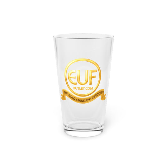 ™E U F Outlet™ .. : ™The Gold Standard Resolved™ : Premium Pint Glass