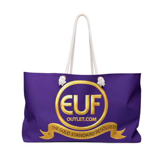 ™E U F Outlet™ .. : ™The Gold Standard Resolved™ : Premium Spacious Weekender Bag