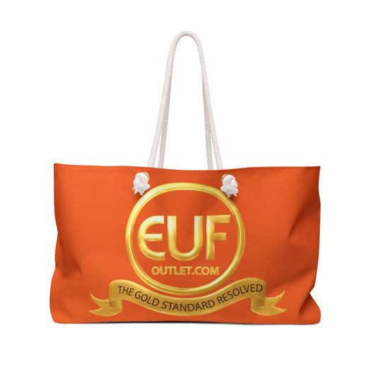 ™E U F Outlet™ .. : ™The Gold Standard Resolved™ : Premium Spacious Weekender Bag