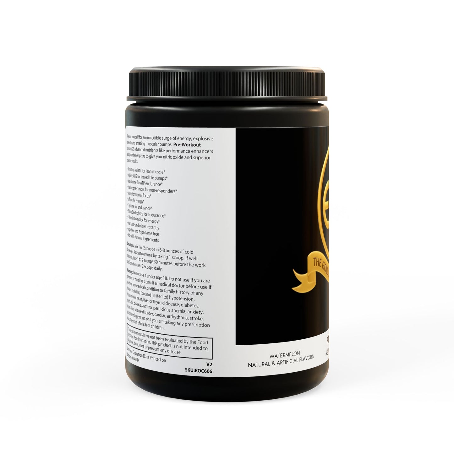 ™The Gold Standard Resolved™: Pre-Workout (Watermelon) (300g, 10.58oz) is a vital mental investment designed to stop performance drag and mental hesitation. This ensures the peak mental stability required to reach your financial goals. Unlike old shelf stock losing its potency, we make you a fresh batch when you place an order at the ™EUF Outlet: to meet your gold standards for a more financially stable life.