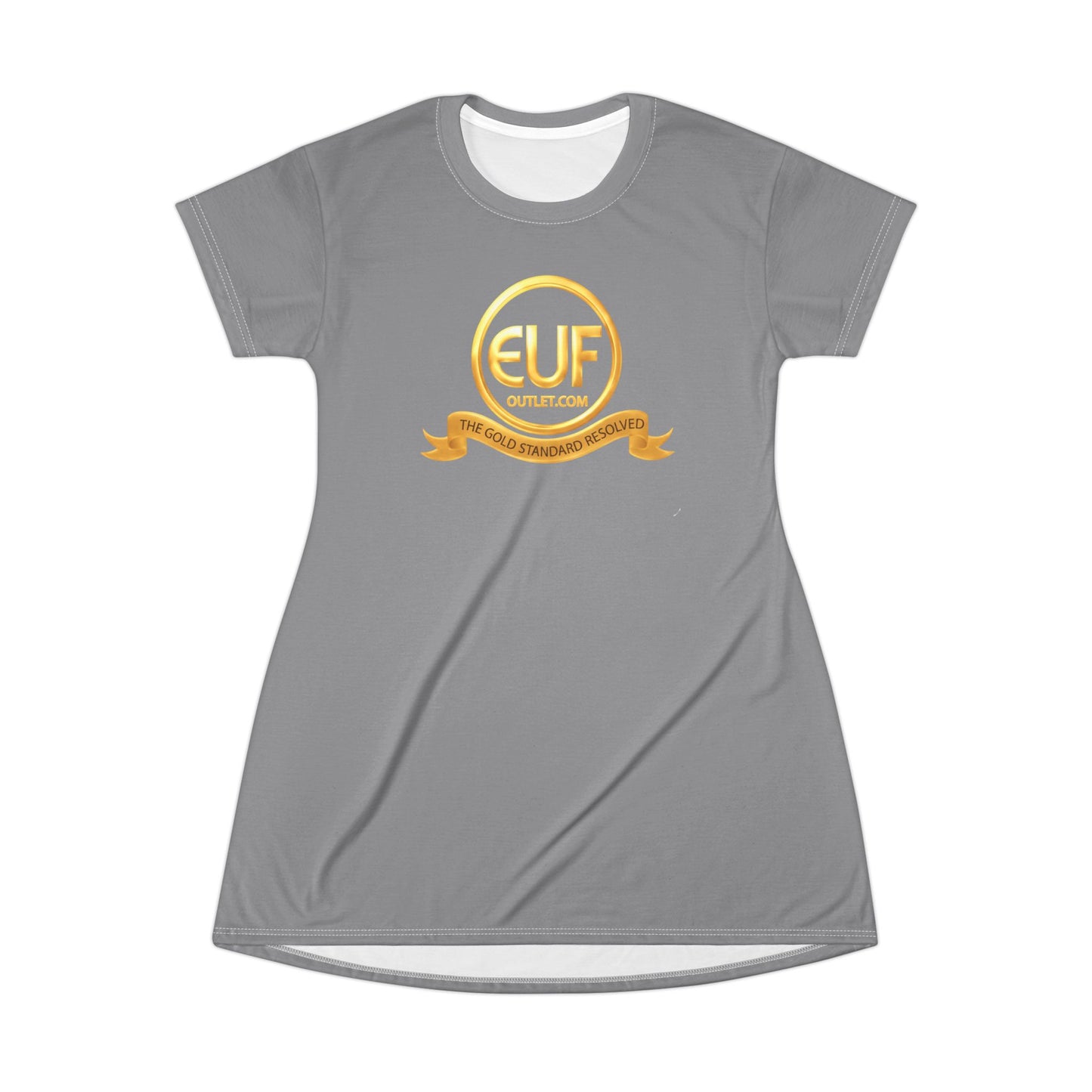™E U F Outlet™ .. : ™The Gold Standard Resolved™ : Premium T-Shirt Dress