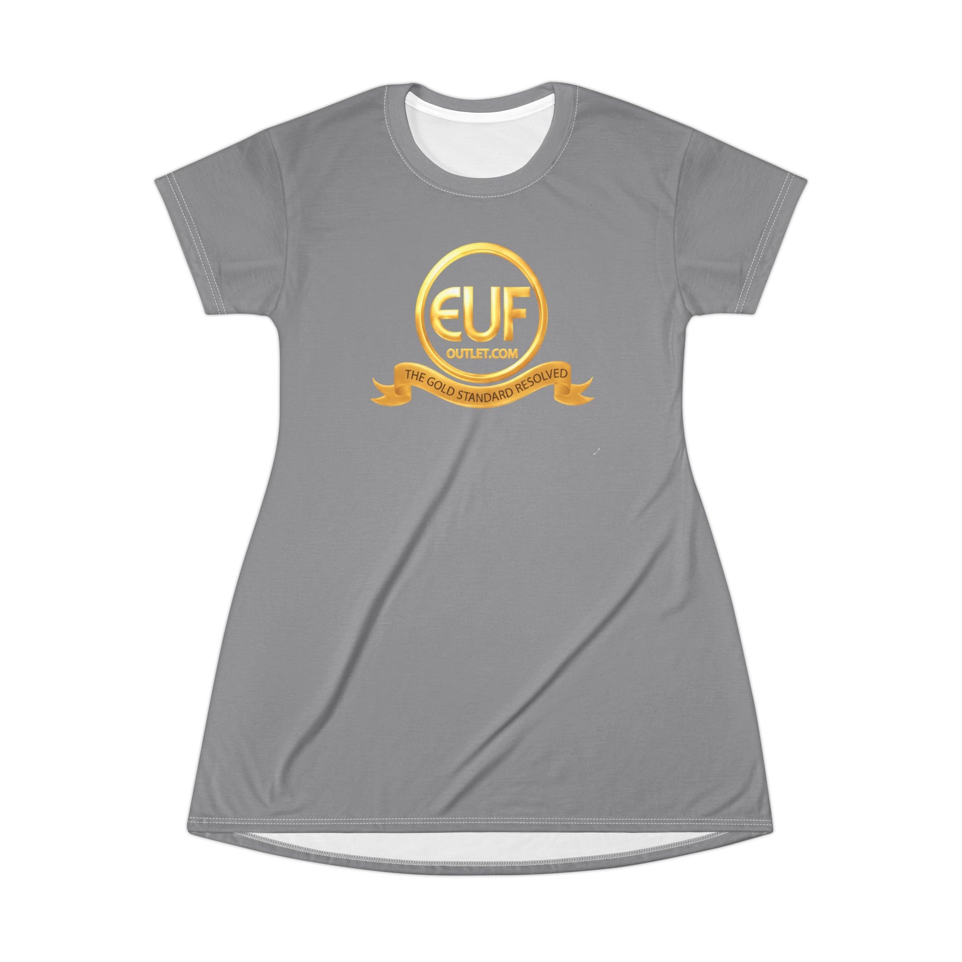 ™E U F Outlet™ .. : ™The Gold Standard Resolved™ : Premium T-Shirt Dress