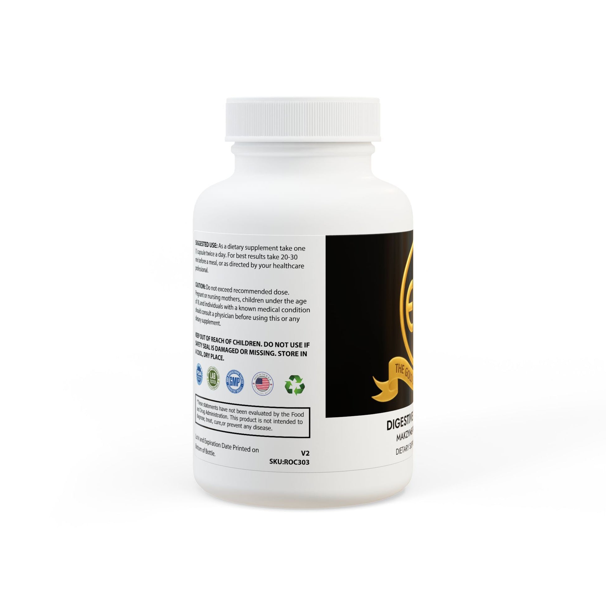 Alt-Text Asset Protection
™The Gold Standard Resolved™: Digestive Enzymes Supplement (60 Capsules) is a strategic mental investment that optimizes nutrient absorption and gut health. This provides the mental stability and physical energy needed to reach your financial goals. Unlike old shelf stock that loses enzyme activity, we make a fresh bottle just for you when you place your order at the EUF Outlet to meet your gold standards for a more financially stable life.