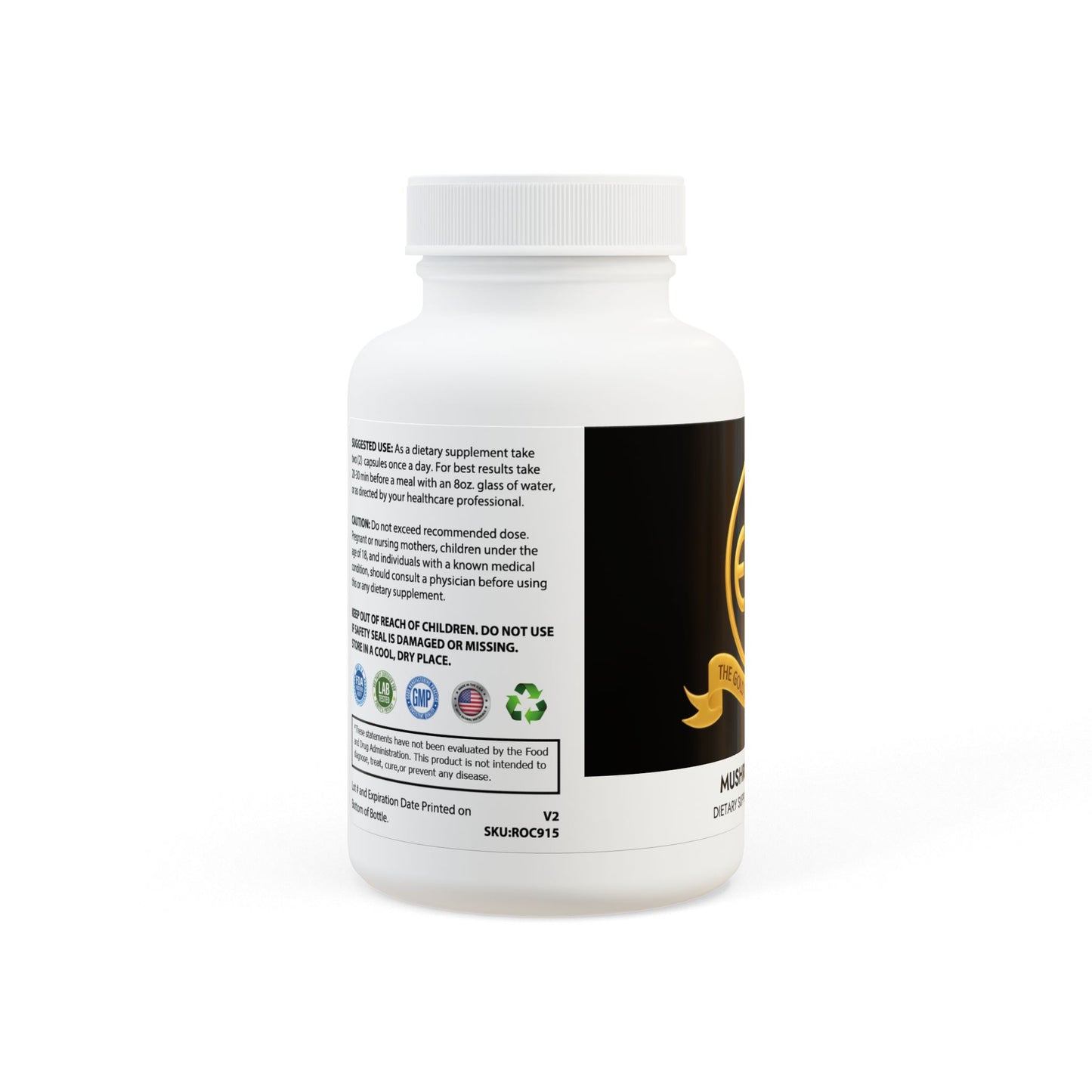 Alt-Text Asset Protection
™The Gold Standard Resolved™: Mushroom Blend Supplement (60 Capsules) is a vital mental investment designed to stop cognitive drag and immune fatigue. This ensures the peak mental stability required to reach your financial goals. Unlike old shelf stock losing its potency, we make you a fresh bottle when you place an order at the ™EUF Outlet: to meet your gold standards for a more financially stable life.
