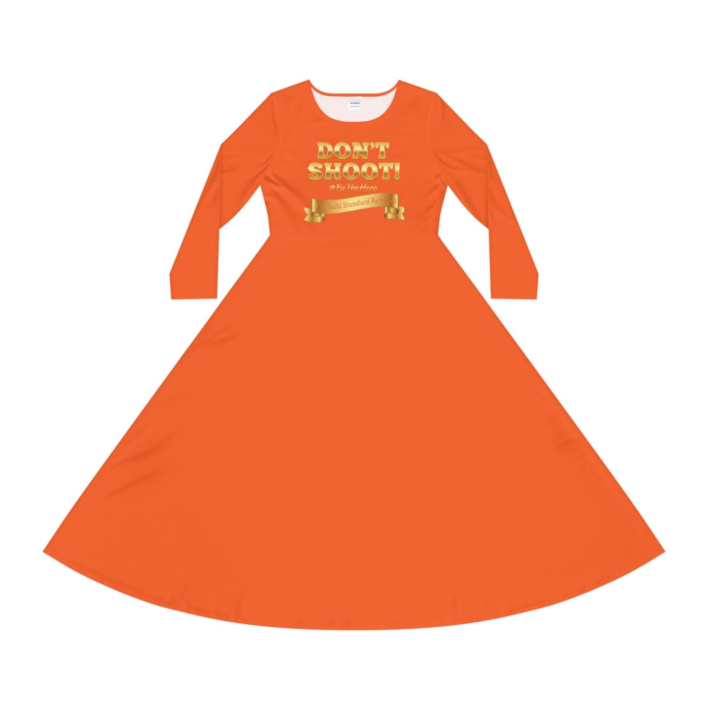 ™ E U F Outlet™ .. : ™The Gold Standard Resolved™ : DON'T SHOOT PREMIUM CUSTOM DANCE DRESS