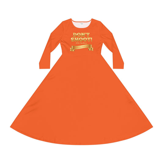 ™ E U F Outlet™ .. : ™The Gold Standard Resolved™ : DON'T SHOOT PREMIUM CUSTOM DANCE DRESS