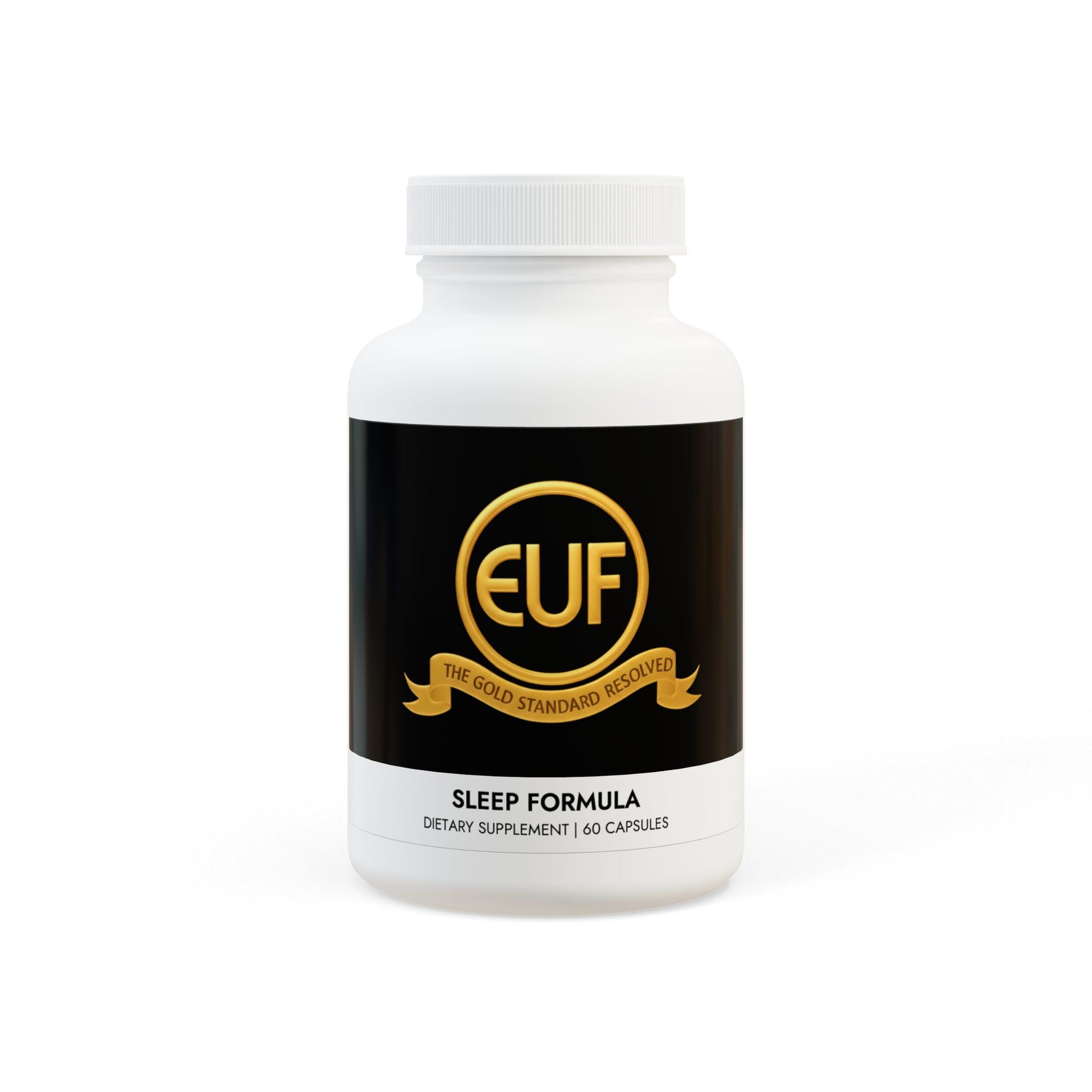 ™The Gold Standard Resolved™: Sleep Support Supplement (60 Capsules) is a vital mental investment designed to stop sleep deficiency and physical drag. This ensures the peak mental stability required to reach your financial goals. Unlike old shelf stock losing its potency, we make you a fresh bottle when you place an order at the ™EUF Outlet: to meet your gold standards for a more financially stable life.