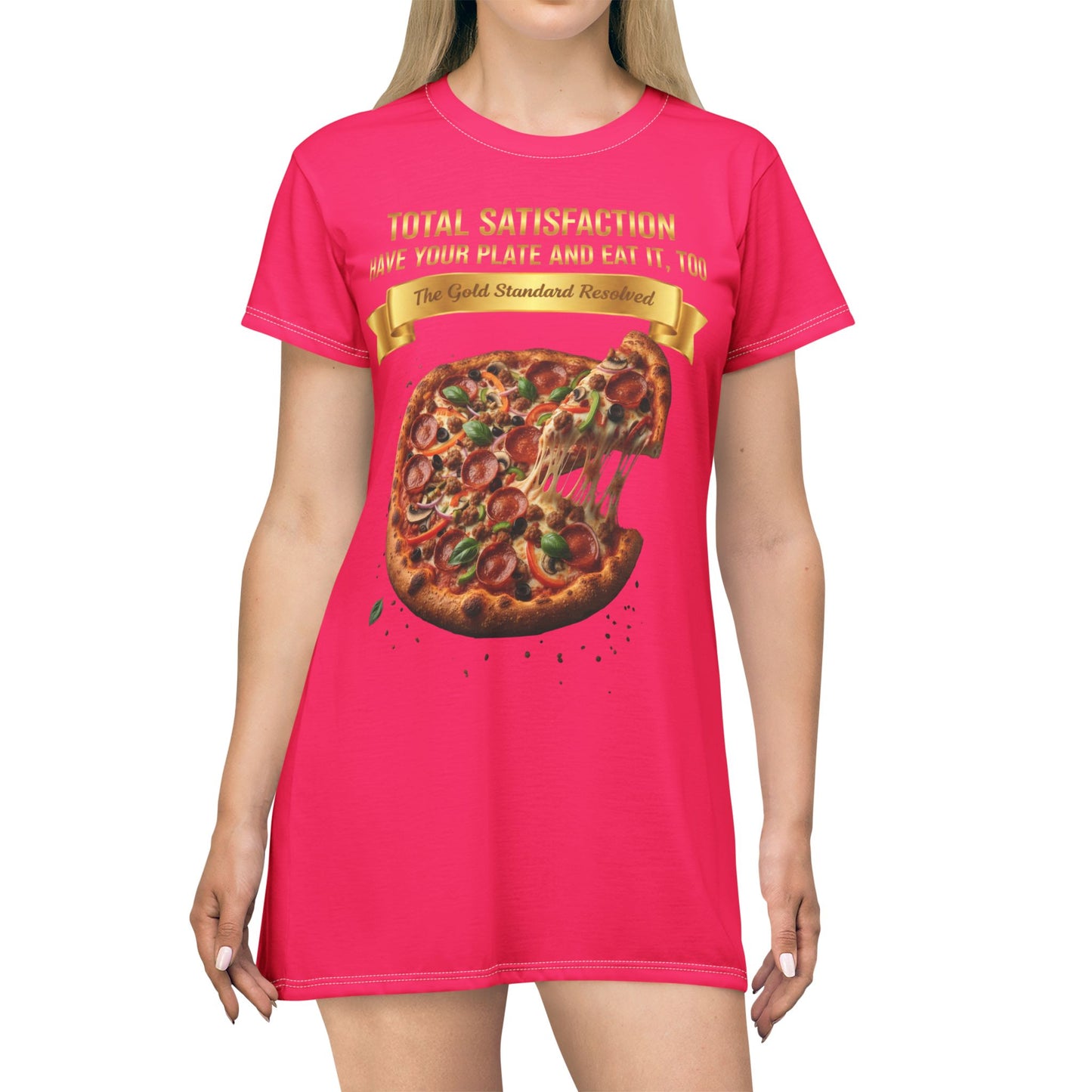 ™ E U F Outlet™ .. : ™The Gold Standard Resolved™ : FOOD FASHION PREMIUM T-SHIRT DRESS