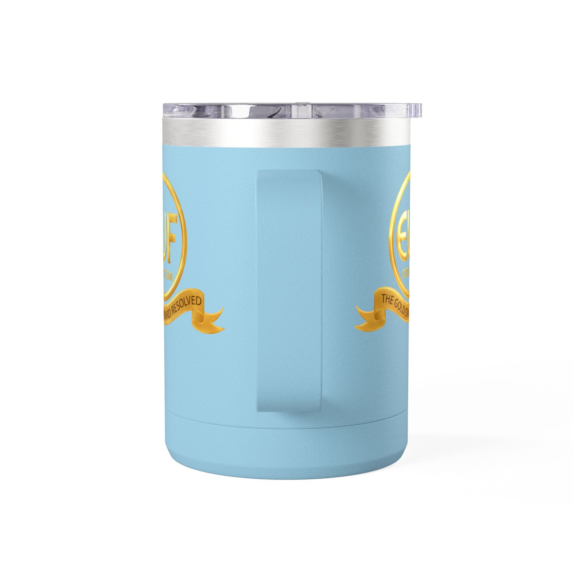 ™E U F Outlet™ .. : ™The Gold Standard Resolved™ : Premium Coffee Travel Mug