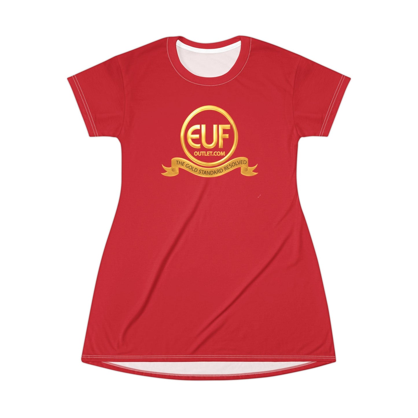 ™E U F Outlet™ .. : ™The Gold Standard Resolved™ : Premium T-Shirt Dress