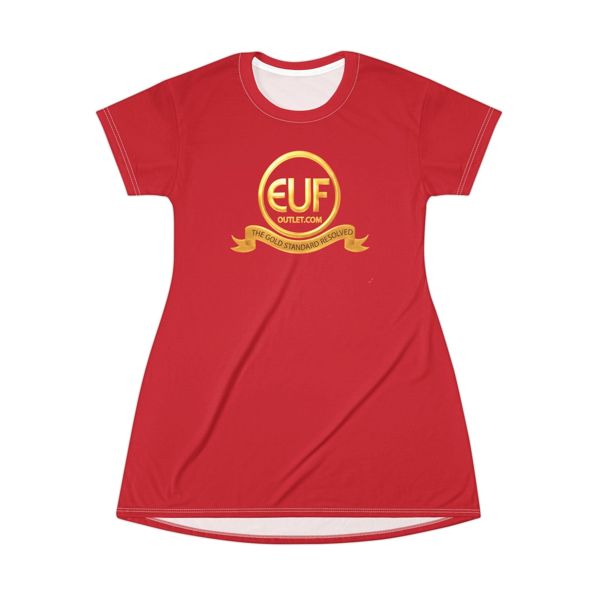 ™E U F Outlet™ .. : ™The Gold Standard Resolved™ : Premium T-Shirt Dress