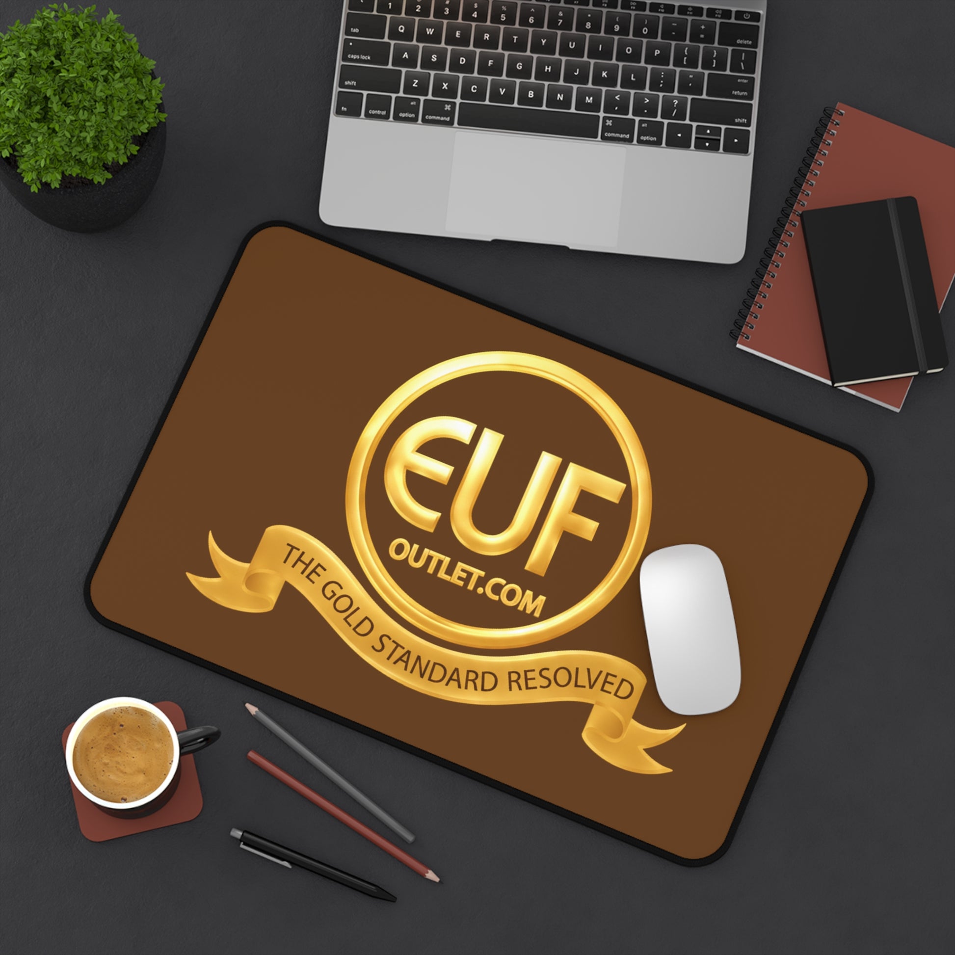 ™E U F Outlet™ .. : ™The Gold Standard Resolved™ : Premium Desk Mat
