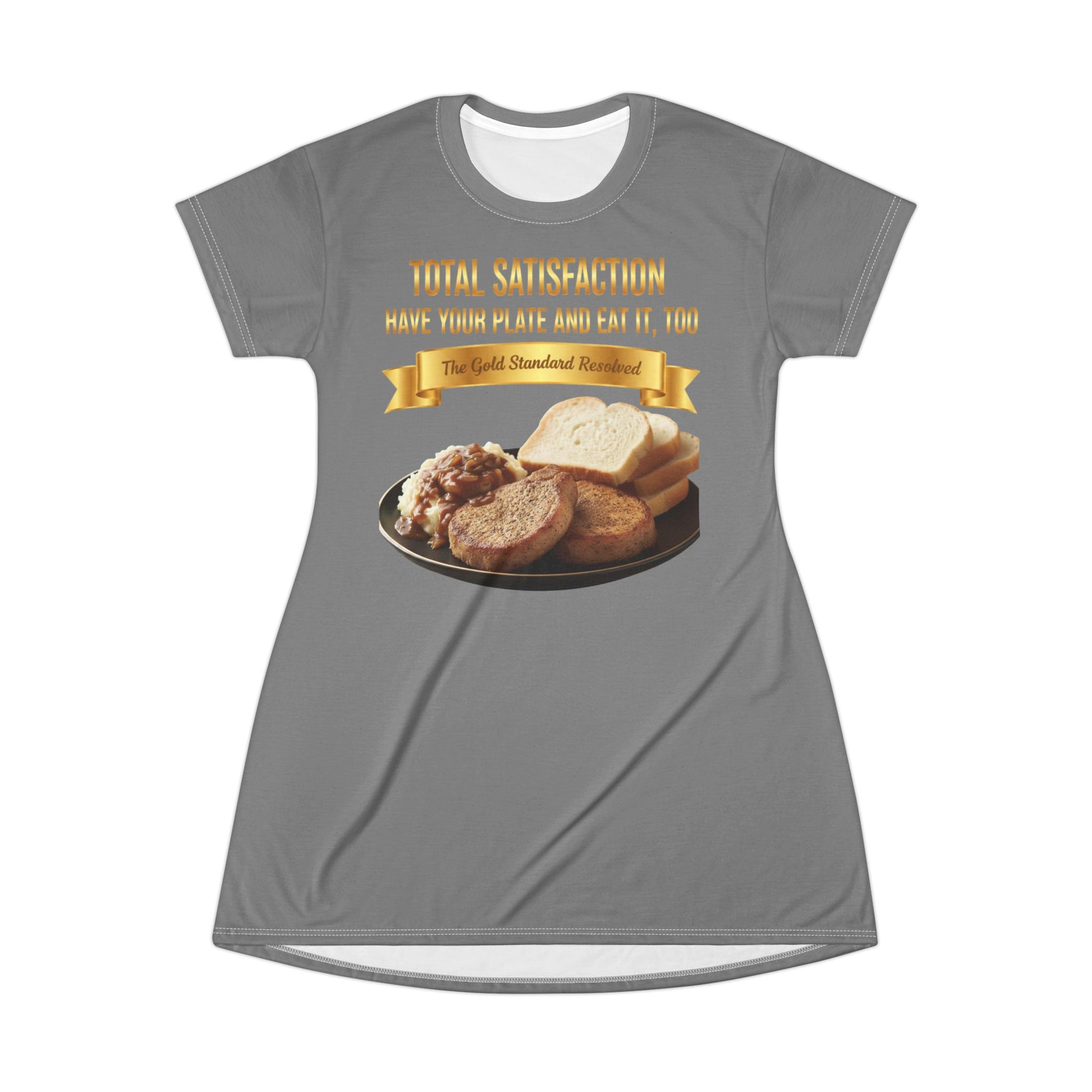™ E U F Outlet™ .. : ™The Gold Standard Resolved™ : FOOD FASHION PREMIUM T-SHIRT DRESS