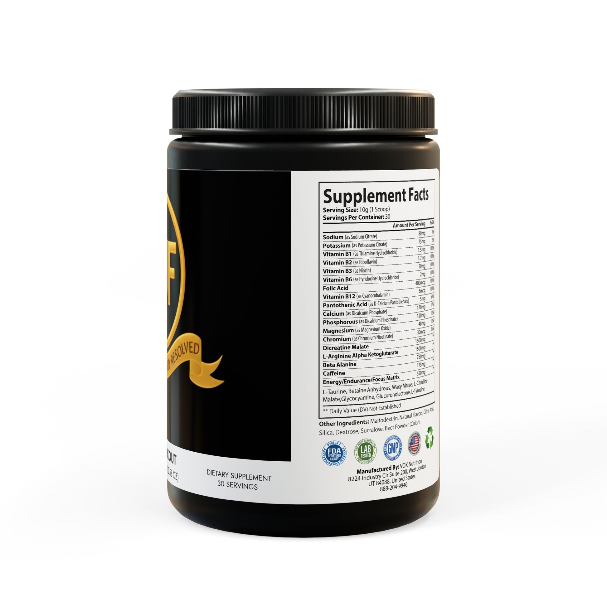 ™The Gold Standard Resolved™: Pre-Workout (Watermelon) (300g, 10.58oz) is a vital mental investment designed to stop performance drag and mental hesitation. This ensures the peak mental stability required to reach your financial goals. Unlike old shelf stock losing its potency, we make you a fresh batch when you place an order at the ™EUF Outlet: to meet your gold standards for a more financially stable life.