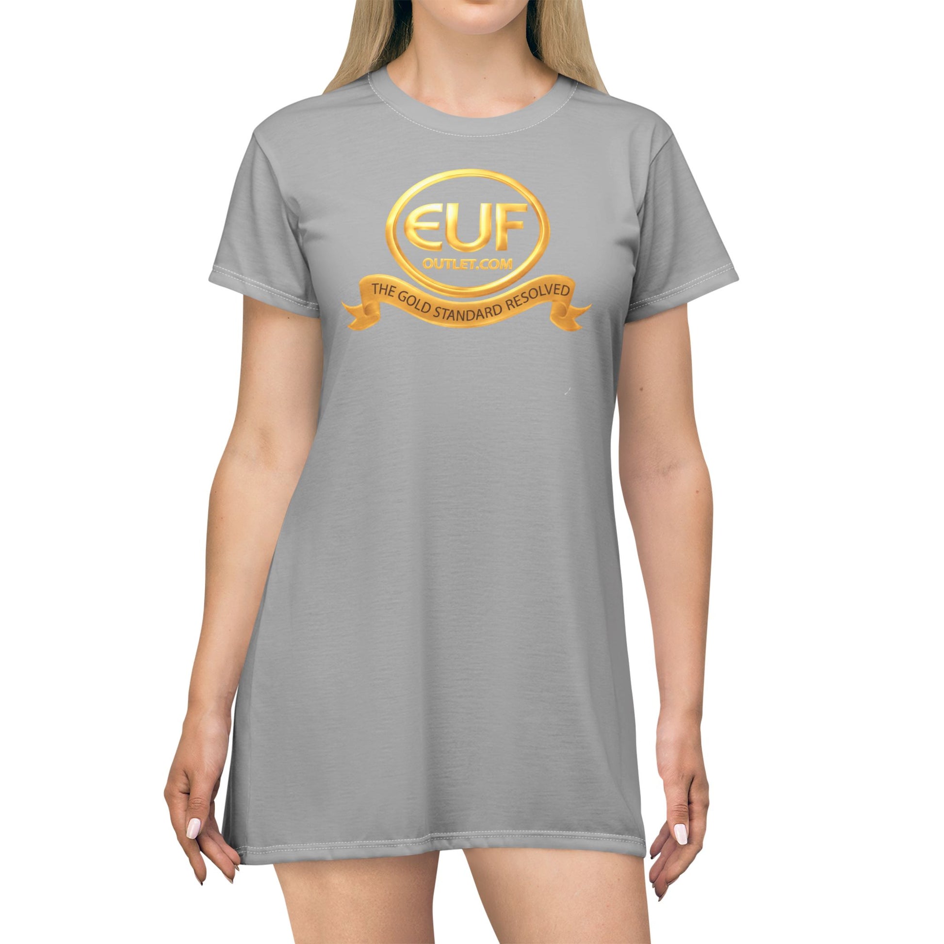 ™E U F Outlet™ .. : ™The Gold Standard Resolved™ : Premium T-Shirt Dress