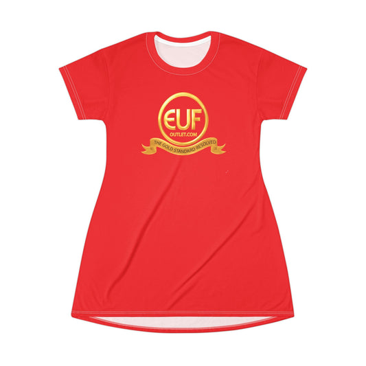 ™E U F Outlet™ .. : ™The Gold Standard Resolved™ : Premium T-Shirt Dress