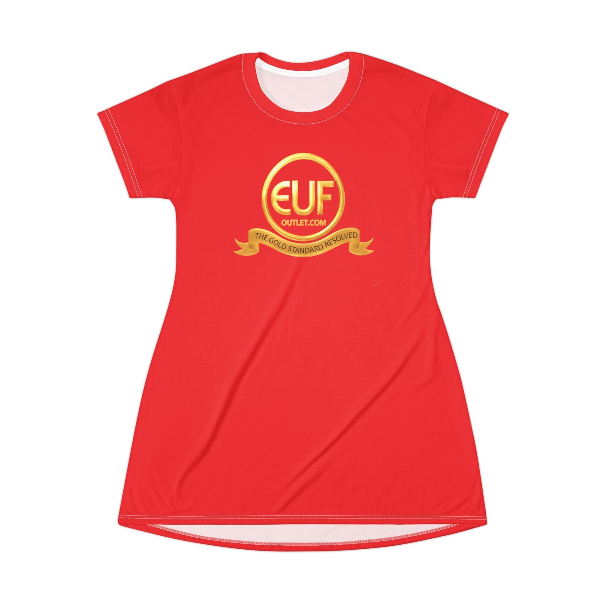 ™E U F Outlet™ .. : ™The Gold Standard Resolved™ : Premium T-Shirt Dress