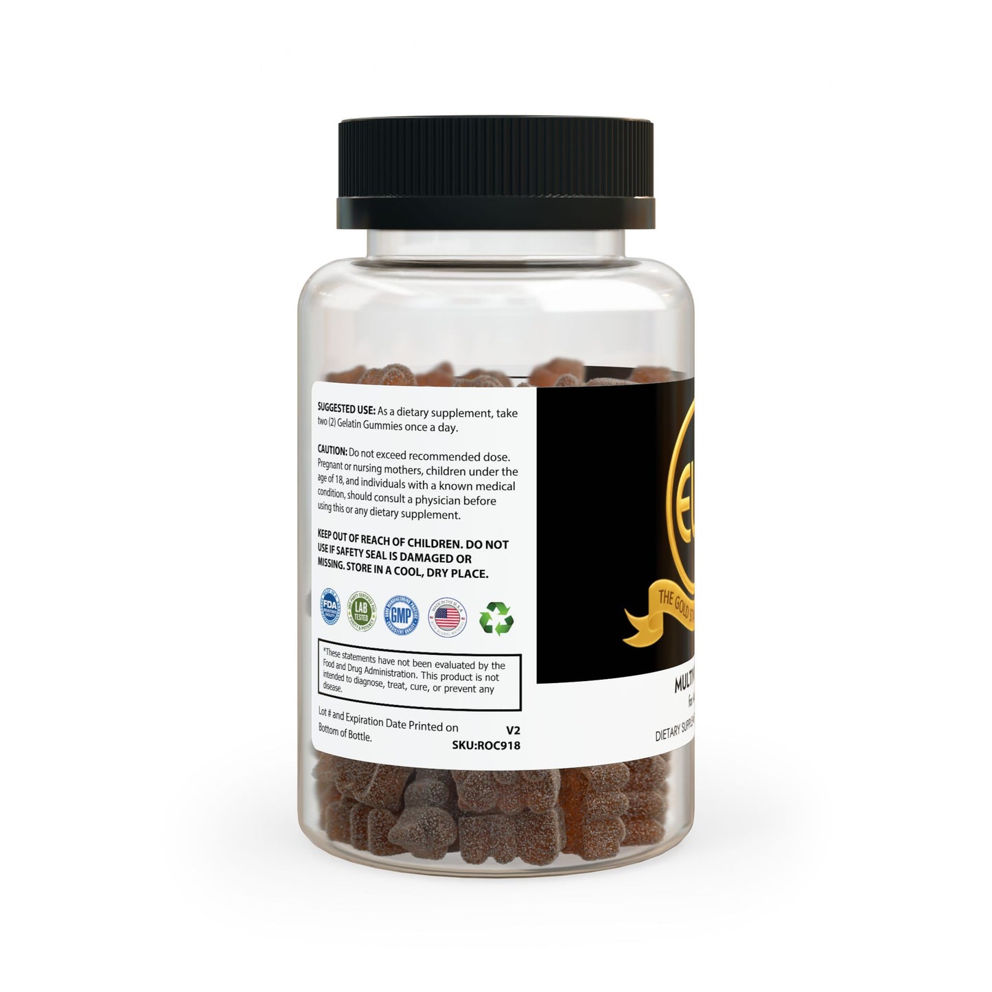 ™The Gold Standard Resolved™: Multivitamin Gummies Adults (60 Gummies) is a vital mental investment designed to stop nutritional drag and support daily energy. This ensures the peak mental stability required to reach your financial goals. Unlike old shelf stock losing its potency, we make you a fresh batch when you place an order at the ™EUF Outlet: to meet your gold standards for a more financially stable life.
