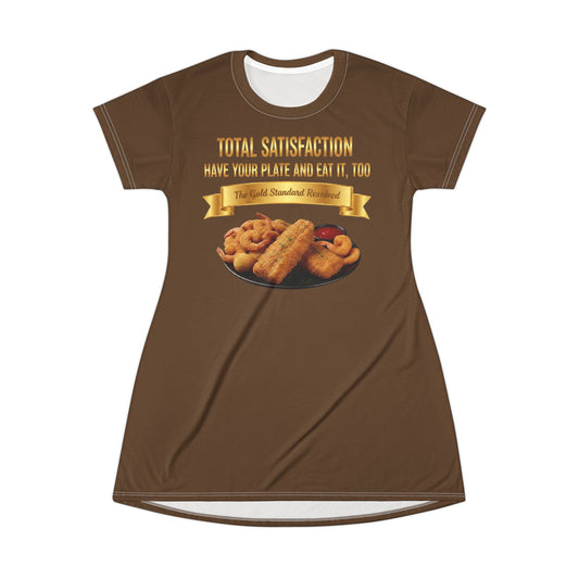 ™ E U F Outlet™ .. : ™The Gold Standard Resolved™ : FOOD FASHION PREMIUM T-SHIRT DRESS