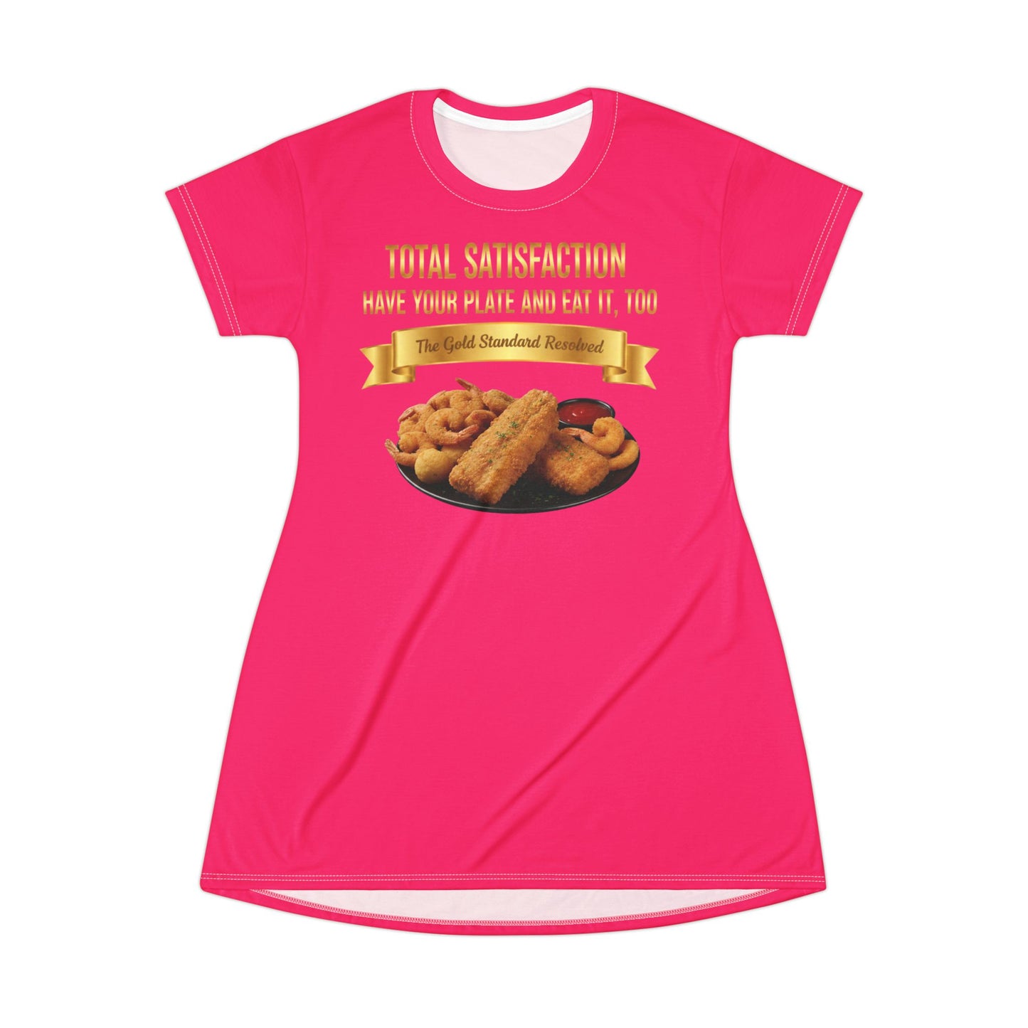 ™ E U F Outlet™ .. : ™The Gold Standard Resolved™ : FOOD FASHION PREMIUM T-SHIRT DRESS
