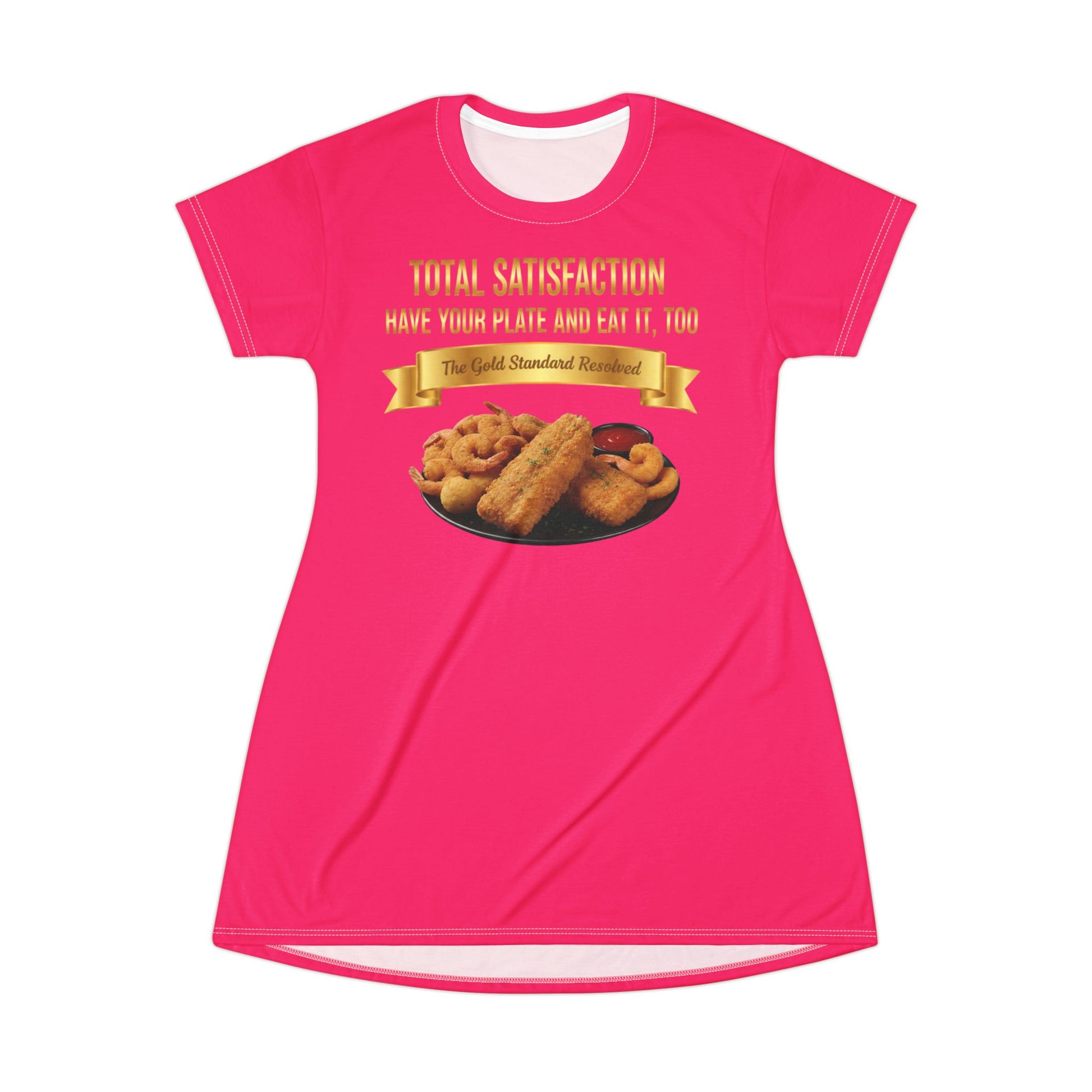 ™ E U F Outlet™ .. : ™The Gold Standard Resolved™ : FOOD FASHION PREMIUM T-SHIRT DRESS