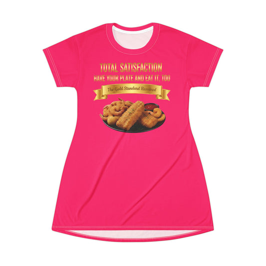 ™ E U F Outlet™ .. : ™The Gold Standard Resolved™ : FOOD FASHION PREMIUM T-SHIRT DRESS