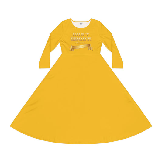 ™ E U F Outlet™ .. : ™The Gold Standard Resolved™ : DON'T SHOOT PREMIUM CUSTOM DANCE DRESS