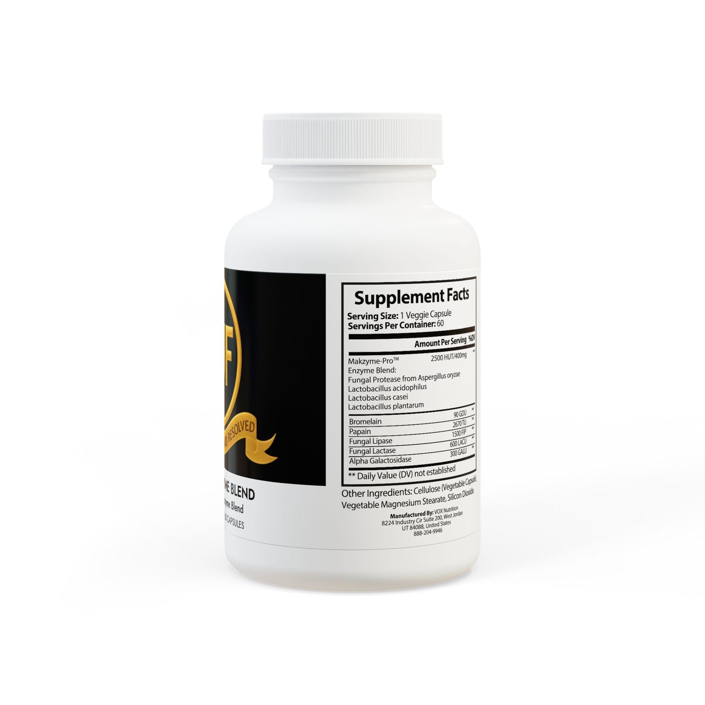 Alt-Text Asset Protection
™The Gold Standard Resolved™: Digestive Enzymes Supplement (60 Capsules) is a strategic mental investment that optimizes nutrient absorption and gut health. This provides the mental stability and physical energy needed to reach your financial goals. Unlike old shelf stock that loses enzyme activity, we make a fresh bottle just for you when you place your order at the EUF Outlet to meet your gold standards for a more financially stable life.