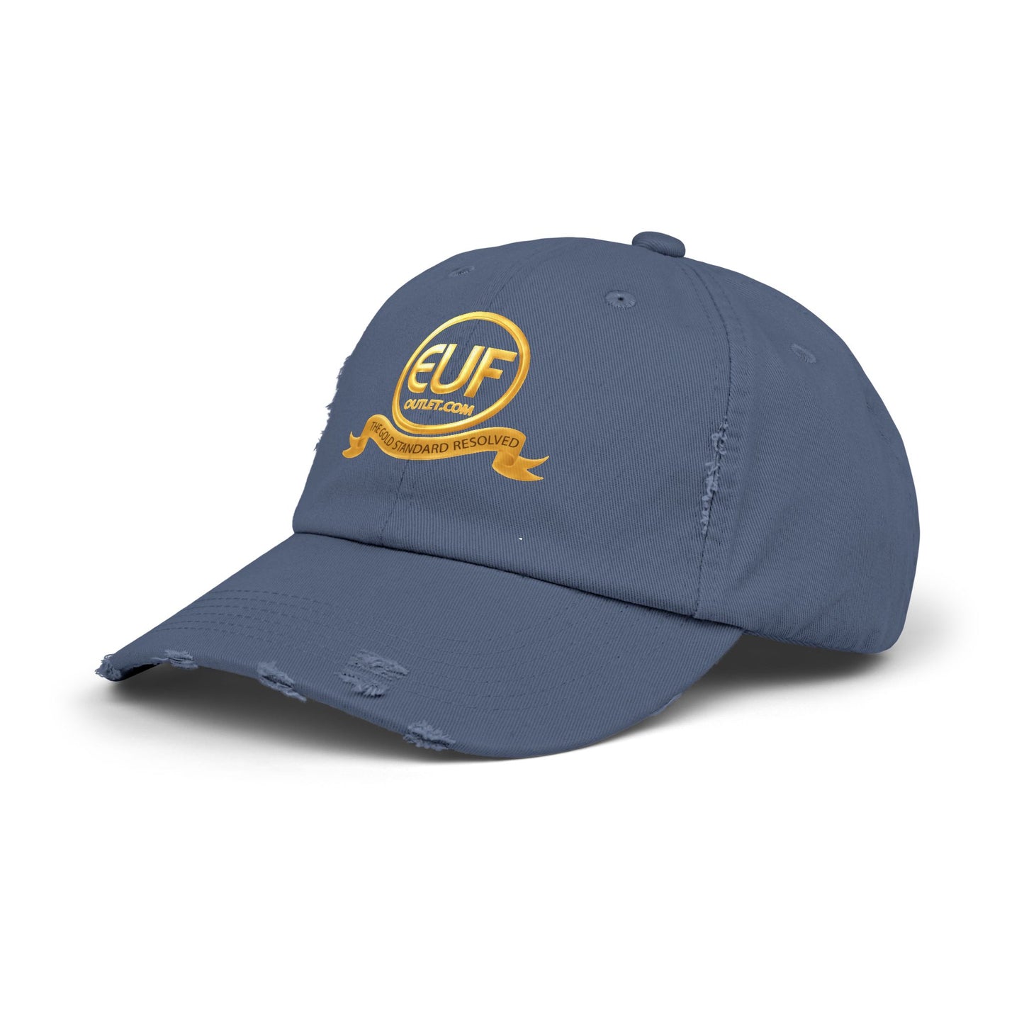 ™E U F Outlet™ .. : ™The Gold Standard Resolved™ : Premium Distressed Vintage Cap