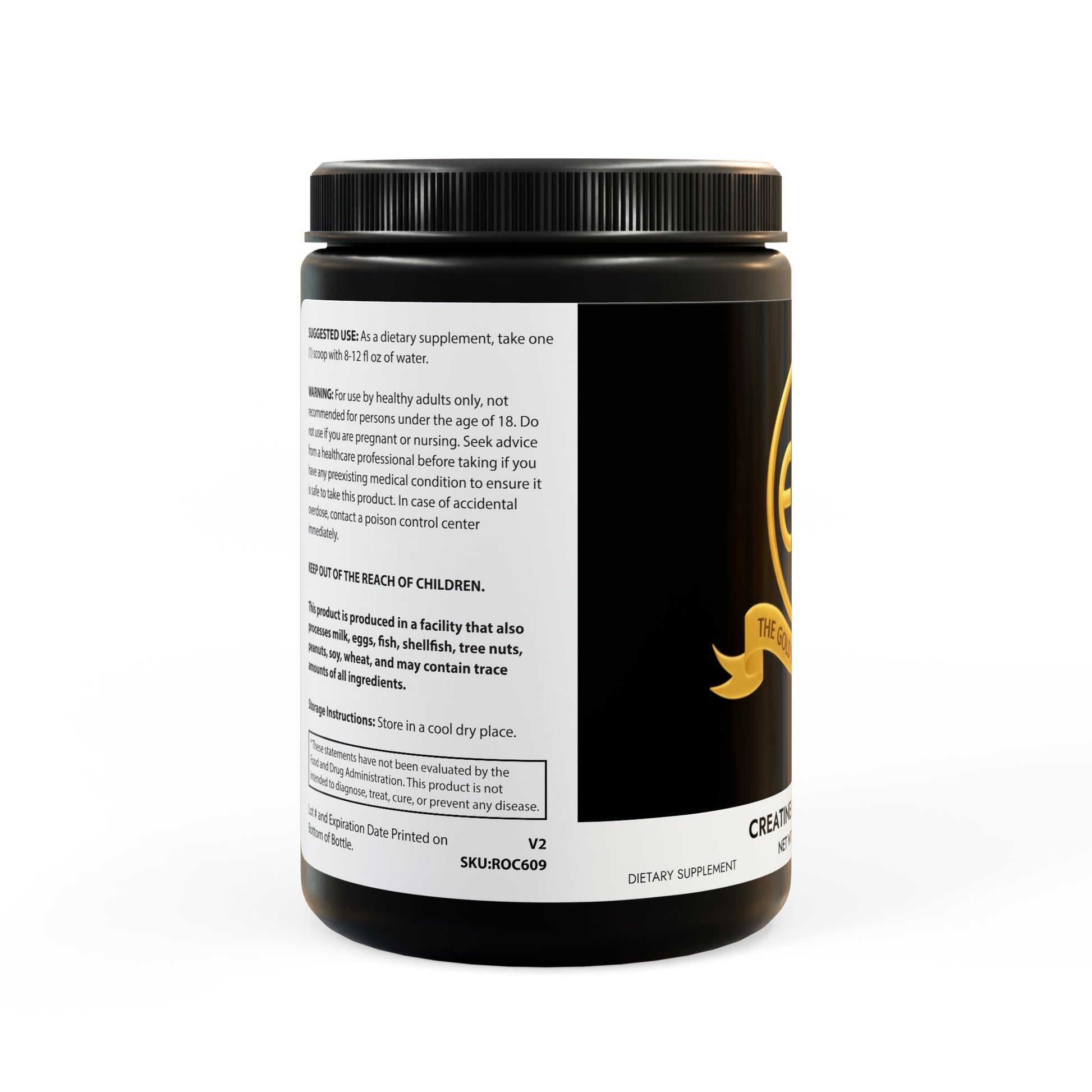 ™The Gold Standard Resolved™: Creatine Monohydrate Supplement (300g, 10.58oz) is a vital mental investment designed to stop cognitive drag and physical exhaustion. This ensures the peak mental stability required to reach your financial goals. Unlike old shelf stock losing its potency, we make you a fresh batch when you place an order at the ™EUF Outlet: to meet your gold standards for a more financially stable life.