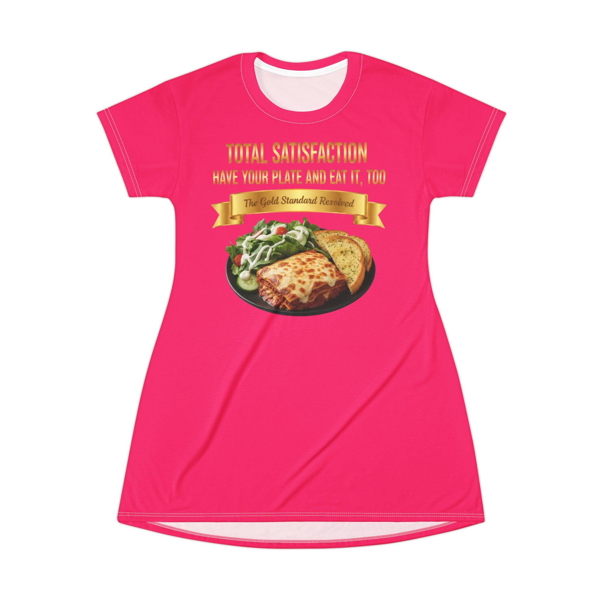 ™ E U F Outlet™ .. : ™The Gold Standard Resolved™ : FOOD FASHION PREMIUM T-SHIRT DRESS