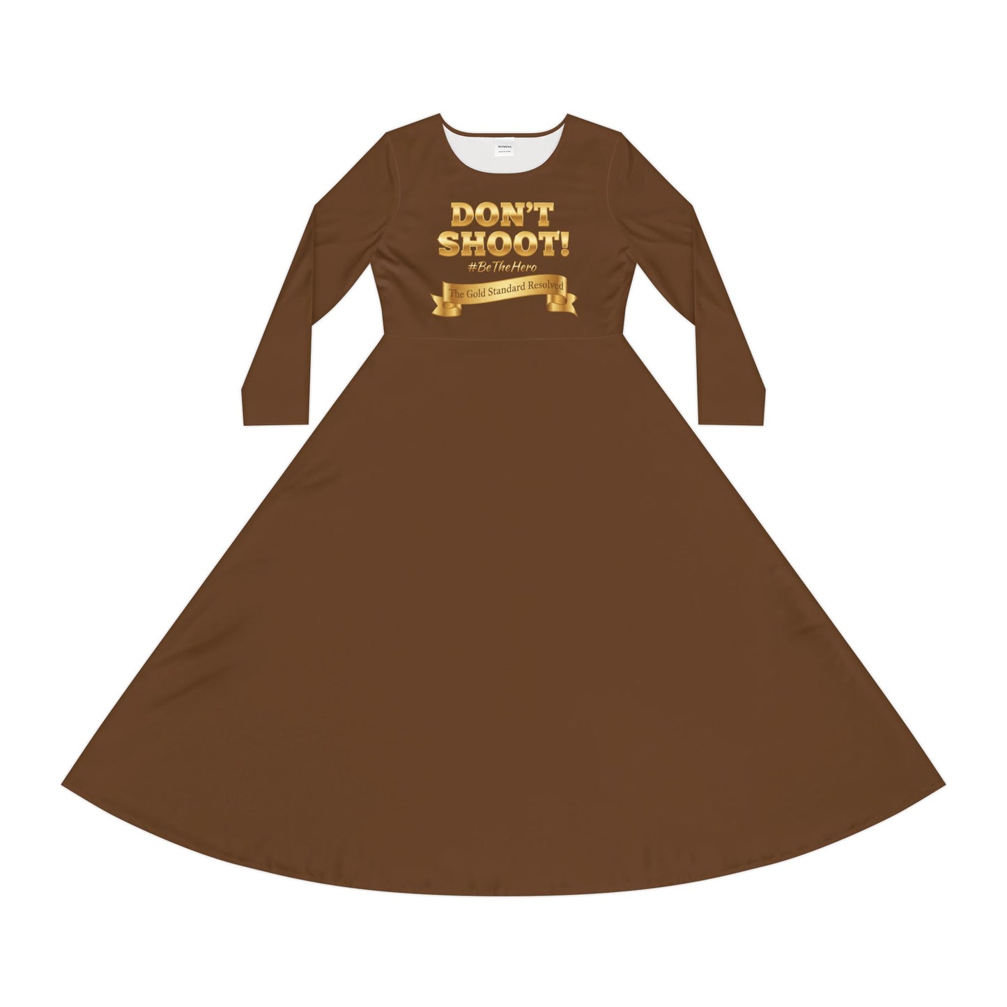 ™ E U F Outlet™ .. : ™The Gold Standard Resolved™ : DON'T SHOOT PREMIUM CUSTOM DANCE DRESS