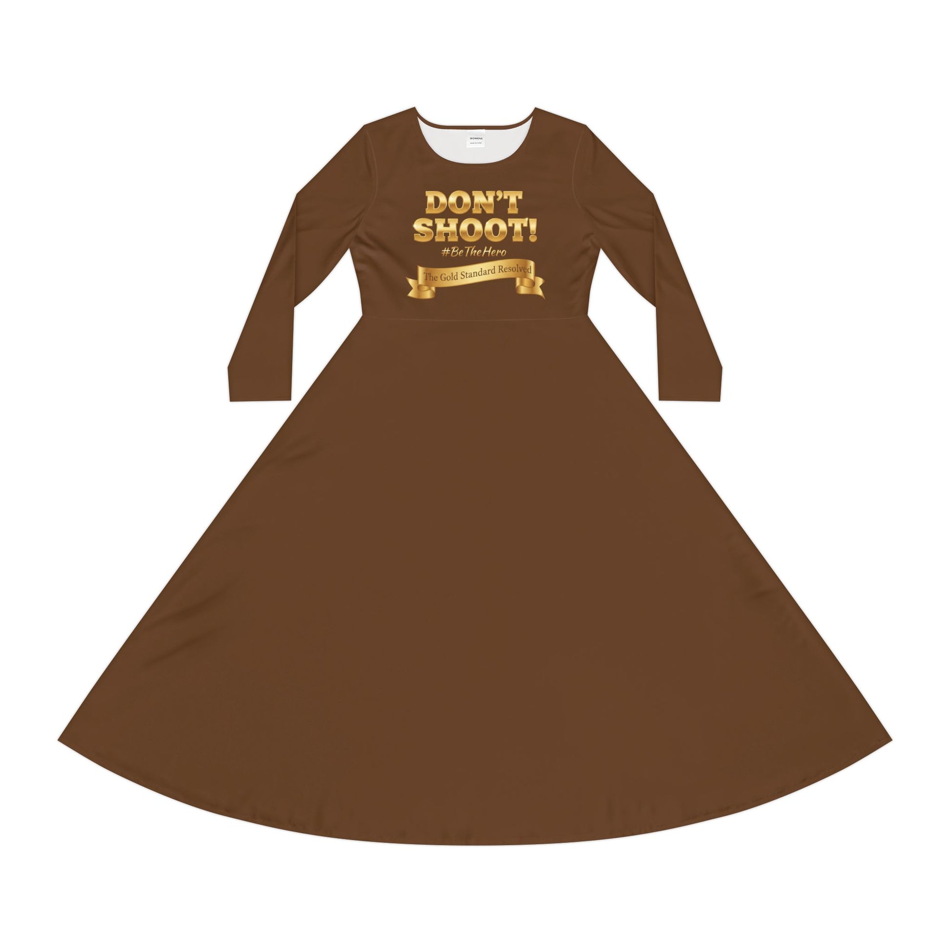 ™ E U F Outlet™ .. : ™The Gold Standard Resolved™ : DON'T SHOOT PREMIUM CUSTOM DANCE DRESS