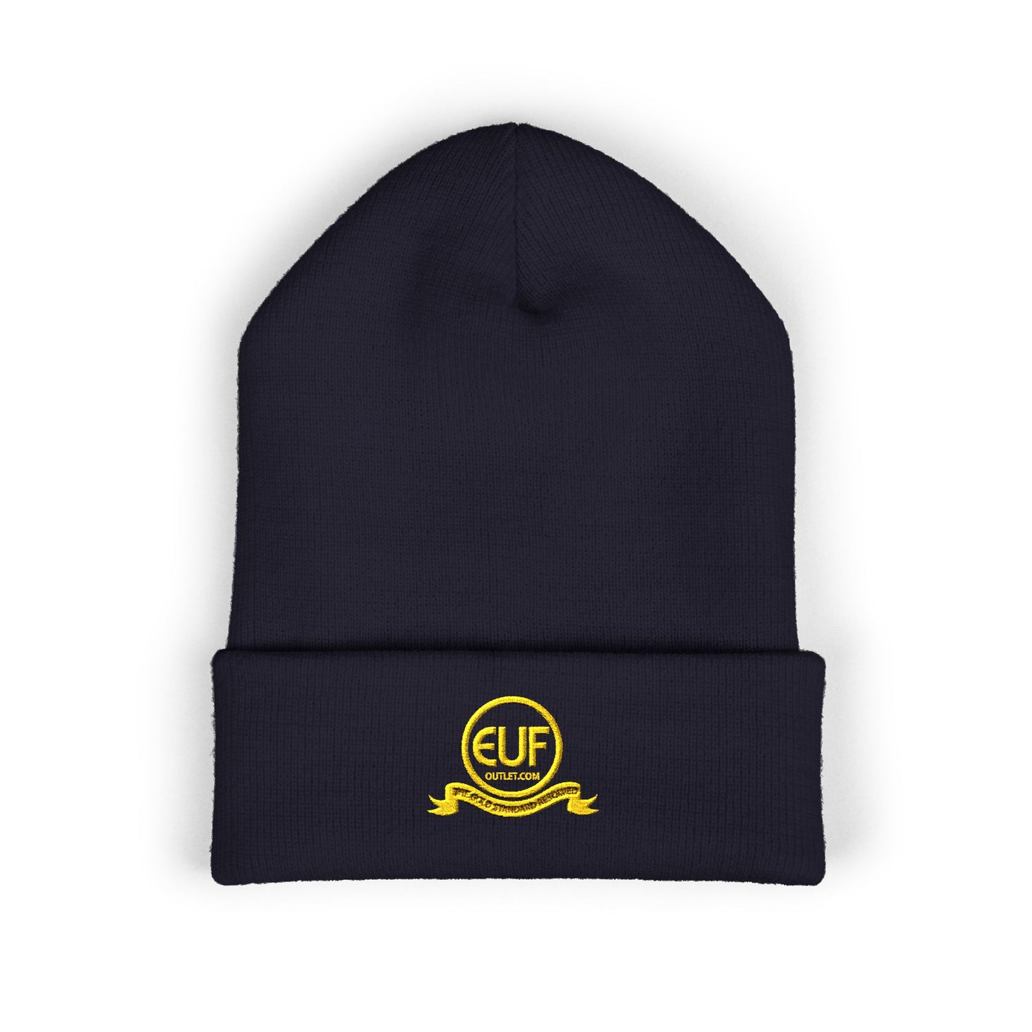 ™E U F Outlet™ .. : ™The Gold Standard Resolved™ : Premium Cuffed Beanie