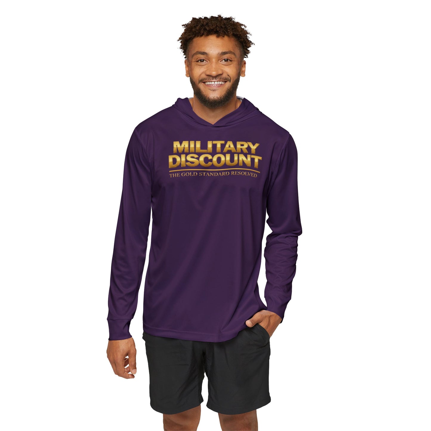E U F Outlet::™The Gold Standard Resolved™ : Military Discount Premium Hoodie