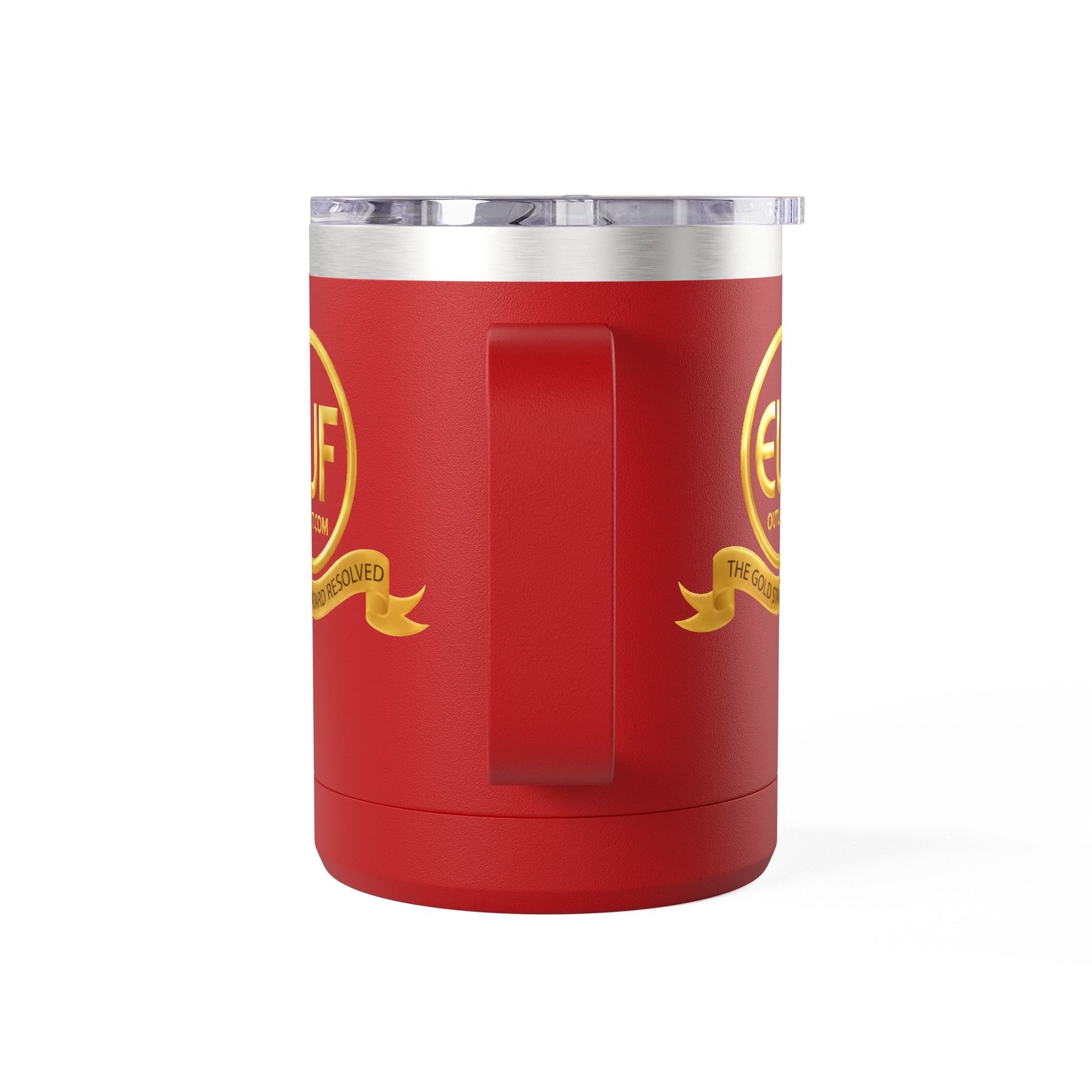 ™E U F Outlet™ .. : ™The Gold Standard Resolved™ : Premium Coffee Travel Mug