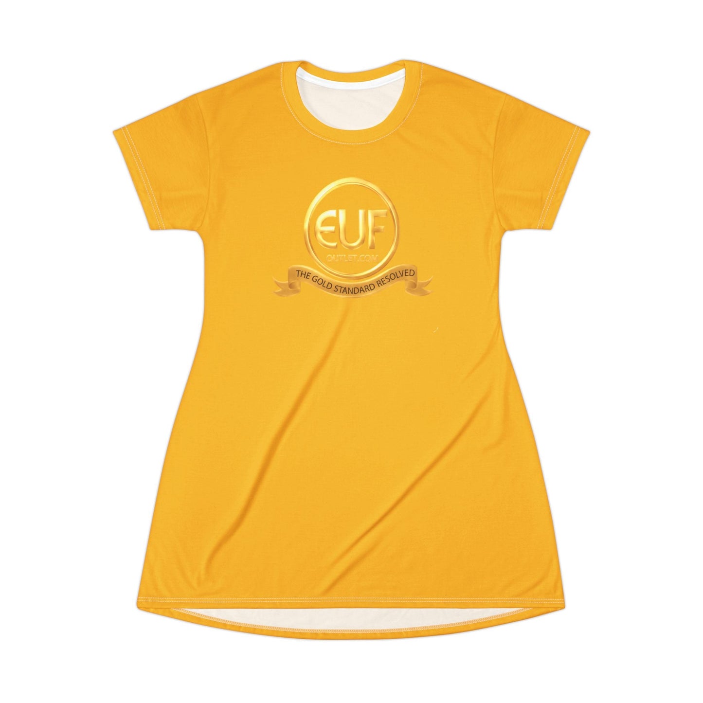 ™E U F Outlet™ .. : ™The Gold Standard Resolved™ : Premium T-Shirt Dress