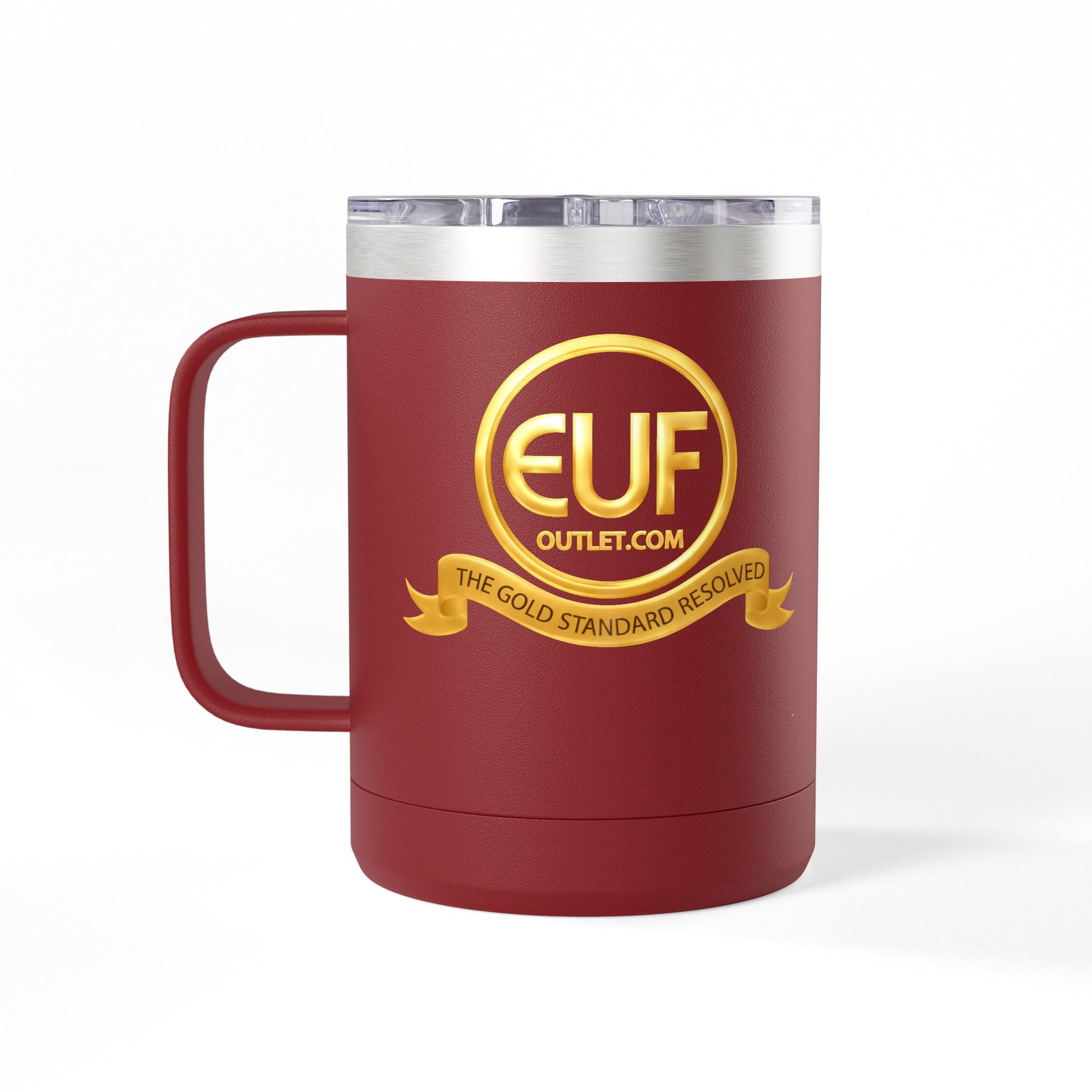 ™E U F Outlet™ .. : ™The Gold Standard Resolved™ : Premium Coffee Travel Mug