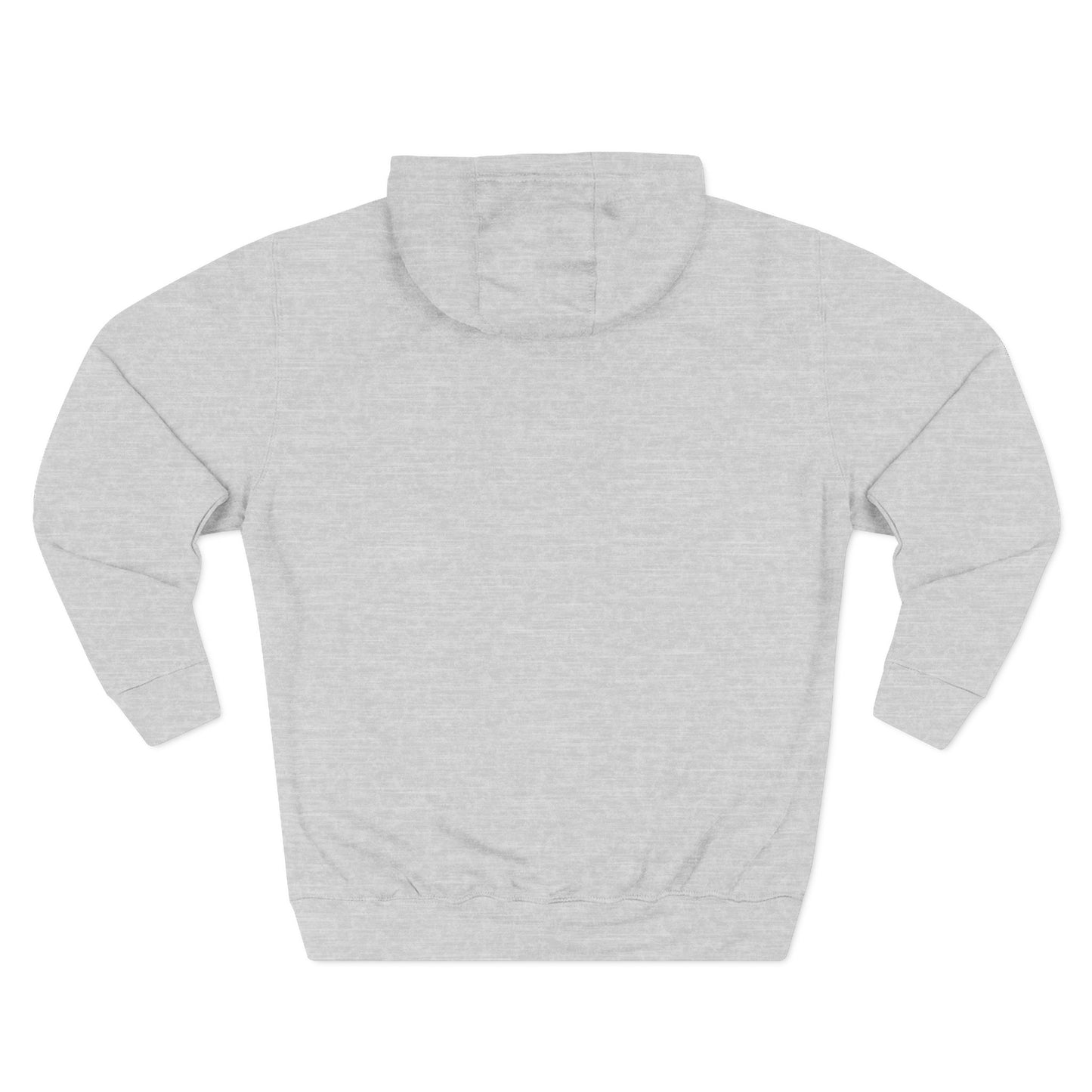 3D Food Fashion design for E U F Outlet featuring a cheesy pizza with toppings on a black plate against a solid black ground on a premium hoodie.