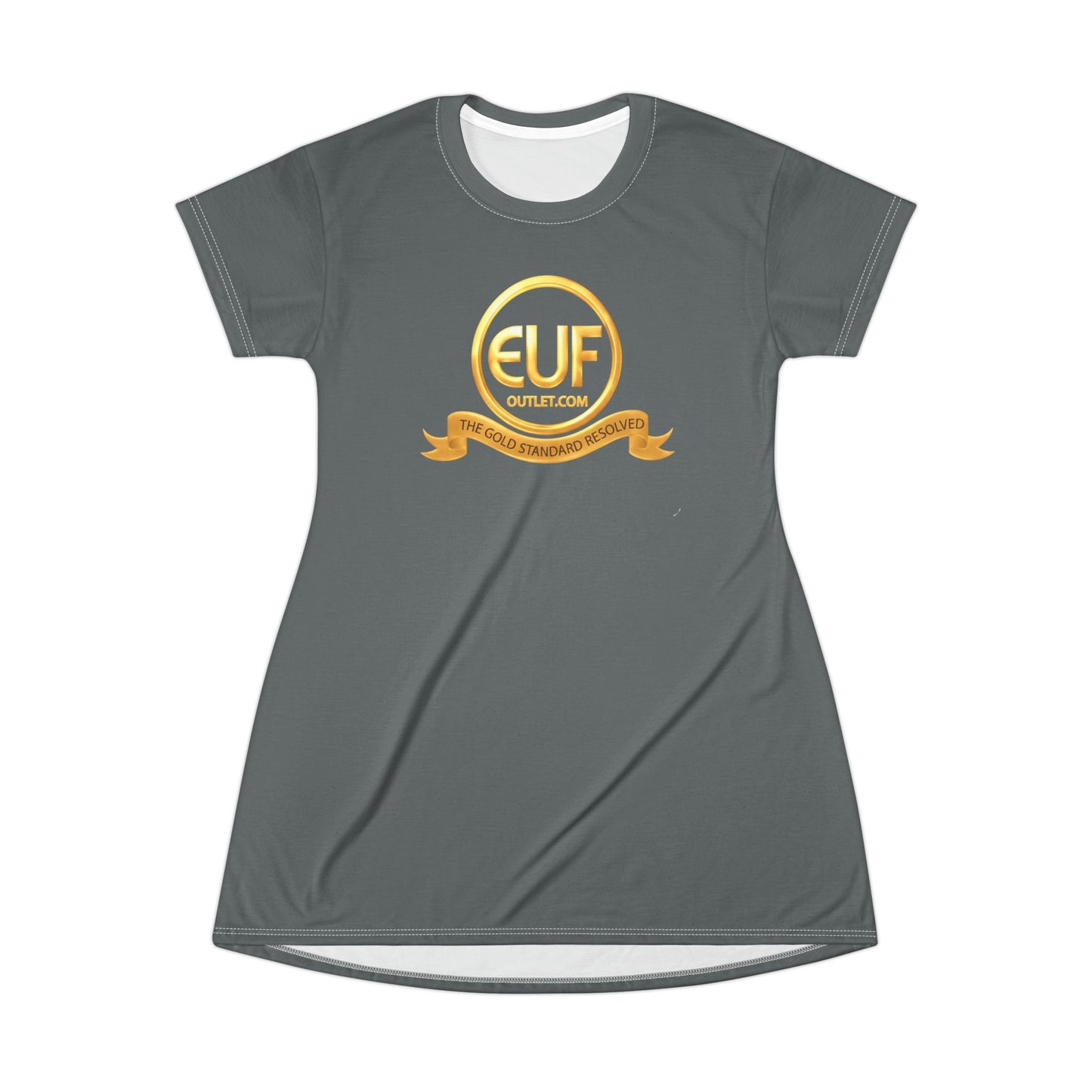 ™E U F Outlet™ .. : ™The Gold Standard Resolved™ : Premium T-Shirt Dress