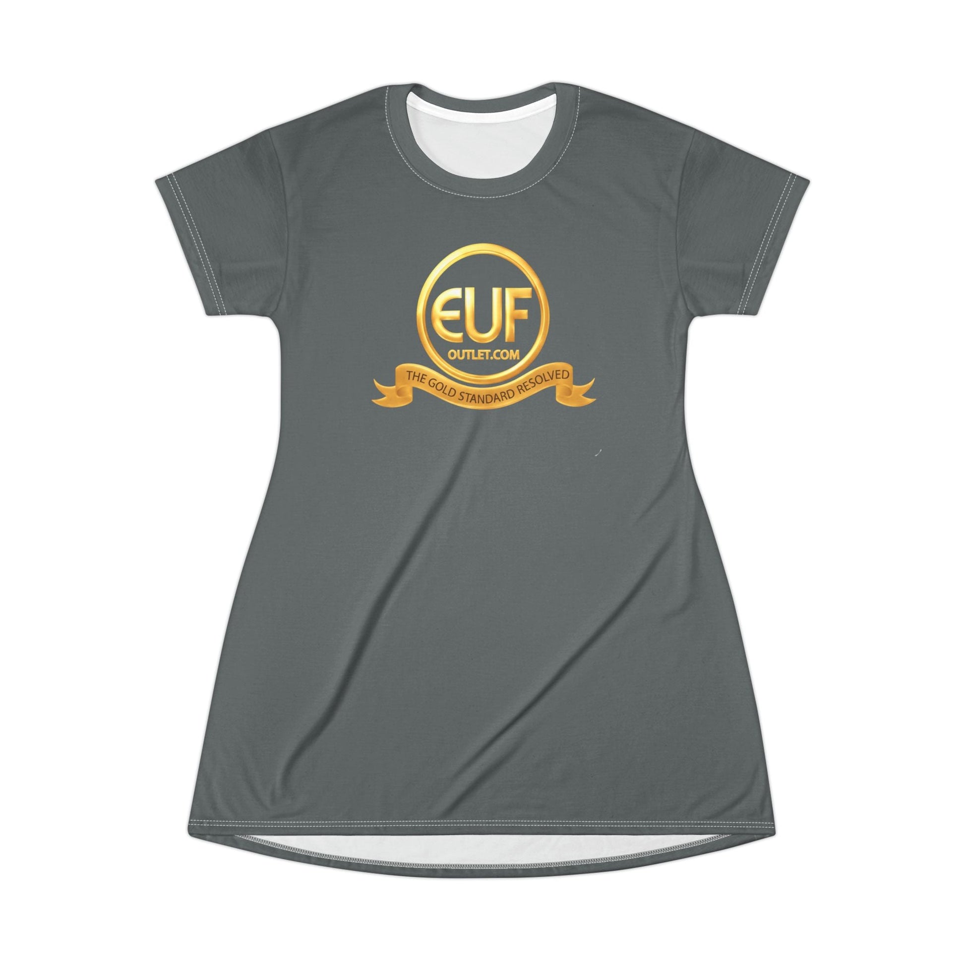 ™E U F Outlet™ .. : ™The Gold Standard Resolved™ : Premium T-Shirt Dress