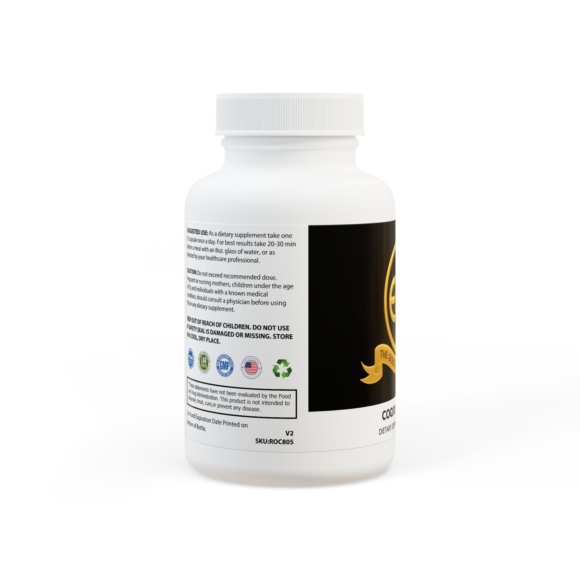 ™The Gold Standard Resolved™: CoQ10 Ubiquinone Supplement (30 Capsules) is a vital mental investment that powers your cellular energy, providing the sustained stamina needed to outwork the competition and secure your financial stability. Unlike old shelf stock that loses its spark, we make a fresh bottle just for you when you place your order at the EUF Outlet to meet your gold standards.