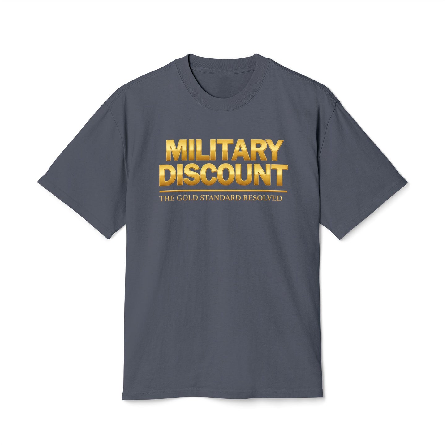 A high-resolution image of the E U F Outlet.. Elite Veteran Heritage Military Discount T-Shirt in premium faded black. The chest features bold, high-opacity white lettering that serves as a silent envoy for Veteran status. The heavy 7.1 oz fabric provides a structured, boxy silhouette, representing a 9 9 . 9 9 % gold standard frequency and a mental investment in financial stability.