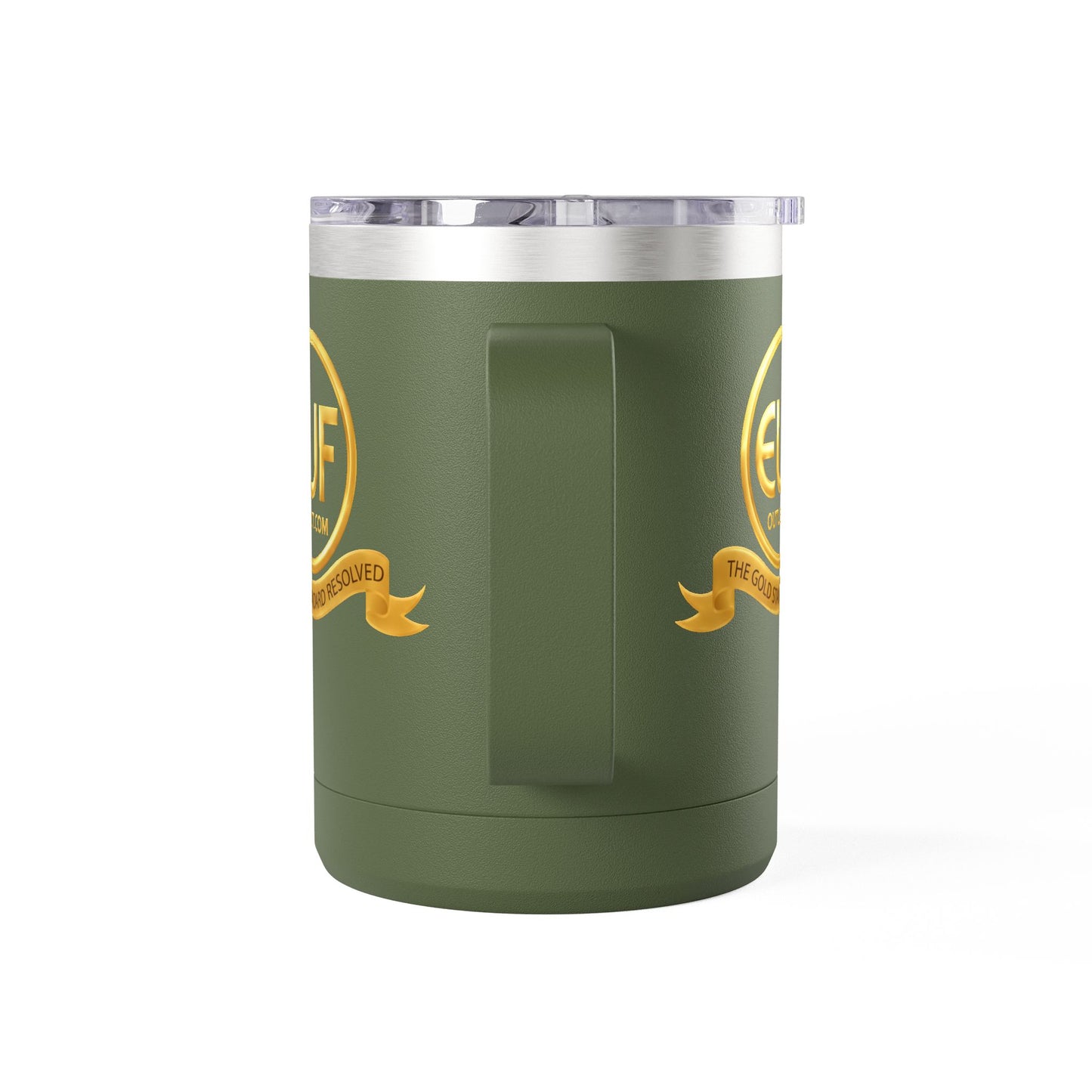 ™E U F Outlet™ .. : ™The Gold Standard Resolved™ : Premium Coffee Travel Mug