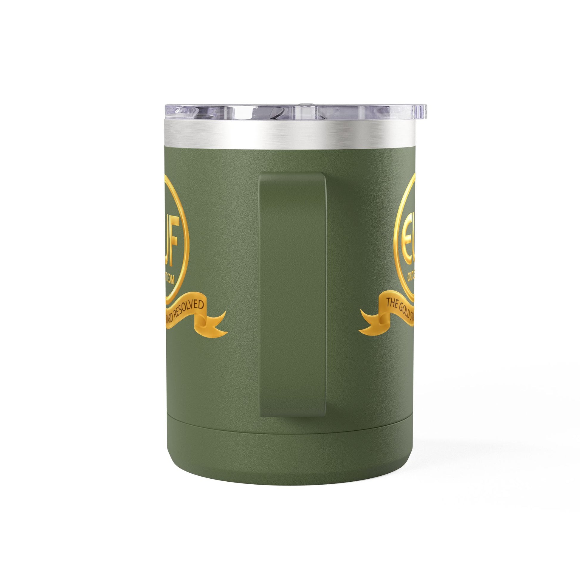 ™E U F Outlet™ .. : ™The Gold Standard Resolved™ : Premium Coffee Travel Mug